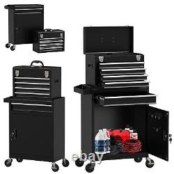 5-Drawer Rolling Tool Chest Garage Tool Box on Wheels Lockable Storage Cabinet