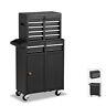 5 Drawer Rolling Tool Chest Large Capacity Tool Box Detachable Tool Cabinet