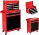 5-drawer Rolling Tool Chest Storage Cabinet Withdrawers, Wheels, Detachable Top