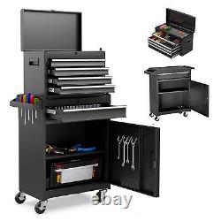 5-Drawer Rolling Tool Chest Tool Box WithWheel Locking System Tool Cart For Garage