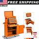 5-drawer Rolling Tool Chest Wheels Drawers Tool Storage Cabinet Detachable