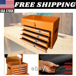 5-Drawer Rolling Tool Chest Wheels Drawers Tool Storage Cabinet Detachable