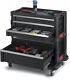5 Drawer Rolling Tool Chestbox Cabinet Storage Garage Mechanic Machinist Resin