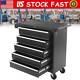 5 Drawers Rolling Tool Box Cart Tool Chest Tool Storage Cabinet With 4 Wheels