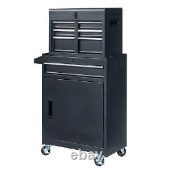 5 Drawers Rolling Tool Box Cart Tool Chest Tool Storage Cabinet with Wheels