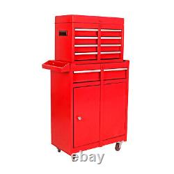 5 Drawers Rolling Tool Box Cart Tool Chest Tool Storage Tool Cabinet with Wheel