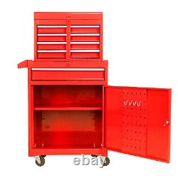 5 Drawers Rolling Tool Box Cart with Drawers Tool Chest Tool Storage Cabinet