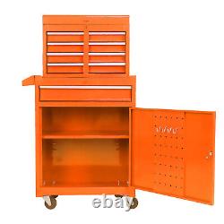 5 Drawers Rolling Tool Box Chest Rolling Tool Storage Cabinet with Wheels