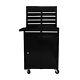 5 Drawers Rolling Tool Chest Tool Box With Bottom Cabinet&adjustable Shelf Wheel