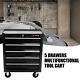 5 Drawers Rolling Tool Chest Tool Storage Cabinet Workbench Tool Cart With Wheels