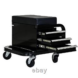 5-Drawers Steel Rolling Tool Box Tool Storage Cases For Garage Workshop WithWheels