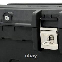 50 Gl Large Mobile Chest Tool Box Storage Organizer Rolling Case Water Resistant
