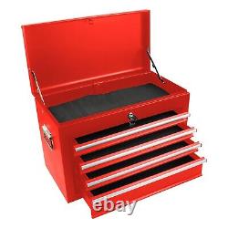6-Drawer Rolling Tool Chest with Wheels Lockable Tool Storage Cabinet Organizer