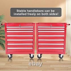 7-Drawer Metal Rolling Tool Chest Tool Box Storage Cabinet with Wheels