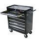 7 Drawer Mobile Workbench Rolling Tool Storage Cabinet Cart Tool Chest Withwheels
