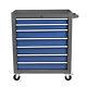 7-drawer Rolling Tool Chest Cart Tool Box Tool Storage Cabinet For Garage