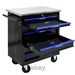 7-Drawer Rolling Tool Chest Tool Storage Cabinet Box Garage Chest with Wheels