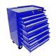 7-drawer Single Door Rolling Tool Chest Mobile Workbench Tool Storage Cabinet