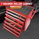 7-drawer Tool Box Withwheel, Rolling Tool Chest Mechanic Storage Cabinet For Garage