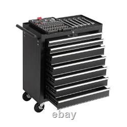 7 Drawers Tool Cart on Wheel Rolling Tool Chest Tool Storage for Garage Workshop