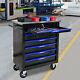 7 Drawers Tool Cart On Wheel Rolling Tool Chest Tool Storage For Garage Workshop