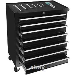 7 Drawers Tool Cart on Wheel Rolling Tool Chest Tool Storage for Garage Workshop