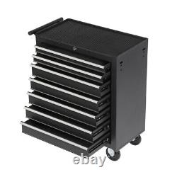 7 Drawers Tool Cart on Wheel Rolling Tool Chest Tool Storage for Garage Workshop