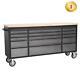 72 Inch 15 Drawers Tool Chest Rolling Toolbox Withwork Station Bench Thor B7u7