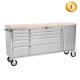 72 Tool Chest Rolling Tool Box 10 Drawer 1 Cabinet Wheeled Cart Garage Hot M0q1