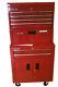 8 Drawer Rolling Tool Box Chest Portable Cabinet Red Steel Garage Mechanics Shop