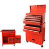 8-drawer Rolling Tool Chest Cabinet Steel Tool Storage Box With Drawers & Wheels