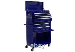 8 Drawers Rolling Tool Chest Rolling Tool Storage Cabinet with Wheels Fast Ship