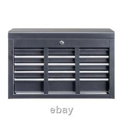 9-Drawer Rolling Tool Chest Large Tool Cabinet Organizer with Wheels / Drawers