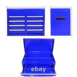 Aukfa 5 Drawer Rolling Tool Chest with Wheels, Tool Storage Cabinet&Tool Box Cart