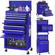 Aukfa Rolling Tool Box 8-drawer Tool Chest & Cabinet For Workshop Garage, Blue