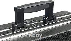 B&W International GO Portable Wheeled Rolling Tool Case Box with Pocket Boards