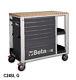 Beta Tools C24sl/g Mobile Roller Cabinet Tool Box Work Station Roll Cab Grey Rol
