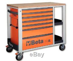 Beta Tools C24SL/G Mobile Roller Cabinet Tool Box Work Station Roll Cab Grey Rol