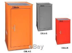 Beta Tools C38LA Red Side Tool Box Cabinet for C38 Roller Cabinet Roll Cab
