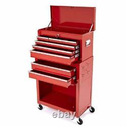 Bike It Motor Bike Motorcycle Workshop Rolling Tool Box Cabinet With Top Chest