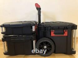Black Limited Edition Milwaukee Packout Tool Box Storage System Same As 48224800
