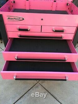 Blue Point (By Snap-On) rolling 5-drawer tool chest, Pink, KRBC50TA