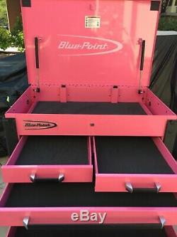Blue Point (By Snap-On) rolling 5-drawer tool chest, Pink, KRBC50TA