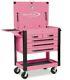 Blue Point (by Snap-on) Rolling 5-drawer Tool Chest, Pink, Krbc50ta Excellent