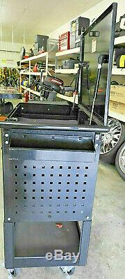Blue-Point Roll Cart Tool Box 4 drawers Black color flip up top