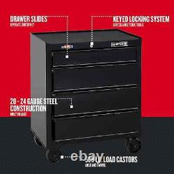CRAFTSMAN 1000 Series 26.5-In W X 32.5-In H 4-Drawer Steel Rolling Tool Cabinet