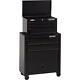 Craftsman 1000 Series 5-drawer Rolling Steel Tool Chest And Cabinet Combo Black
