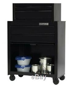 CRAFTSMAN 1000 Series 5-Drawer Rolling Steel Tool Chest and Cabinet Combo Black