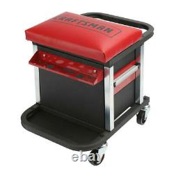 CRAFTSMAN Garage Glider Rolling Tool Chest Seat (Tools Not Included) NEW