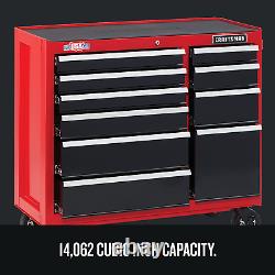 CRAFTSMAN Tool Cabinet with Drawer Liner Roll & Socket Organizer, 41 Rolling NEW